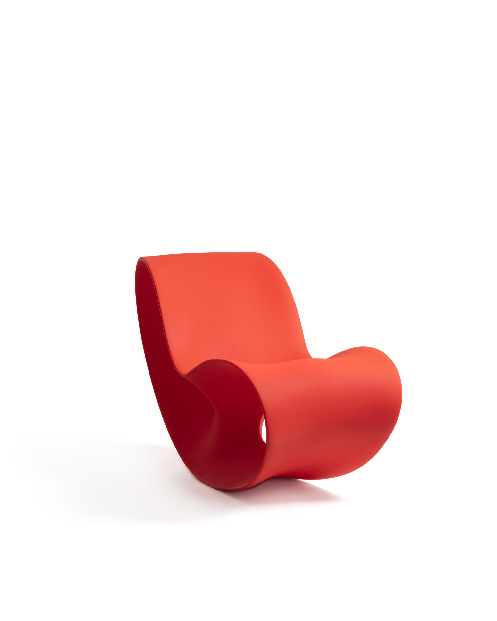 Voido rocking chair product lateral sd12 red 01 